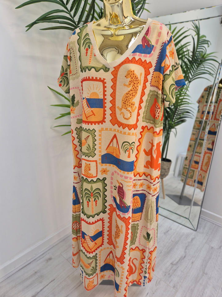 Carla Shimmer Dress