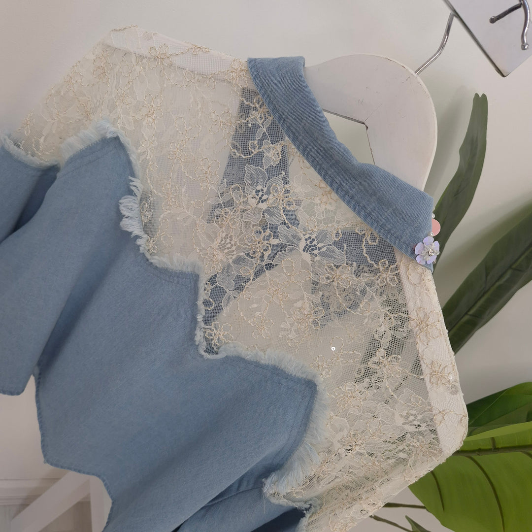 Darcy Lace Top - (choose your Size)