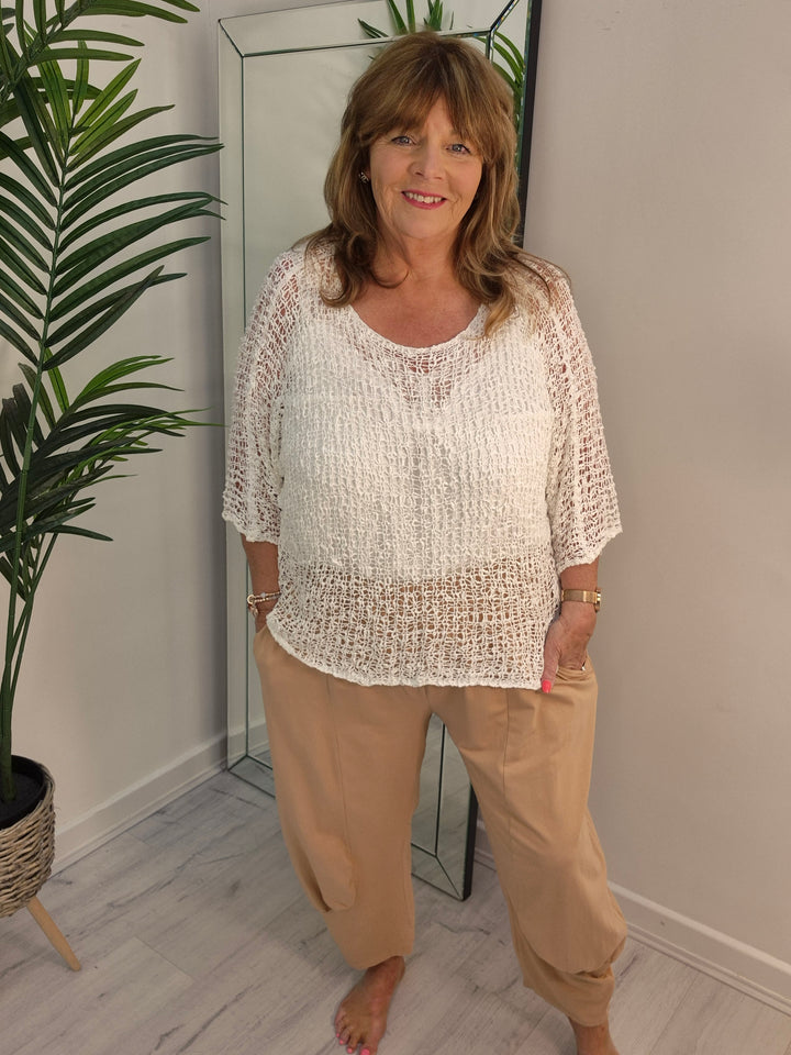 Kizzy Cocoon Pants - (choose your Colour) (Curvy)