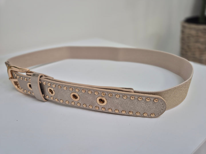 Stretchy Belt (Gold Tone) - (choose your Colour/Style)