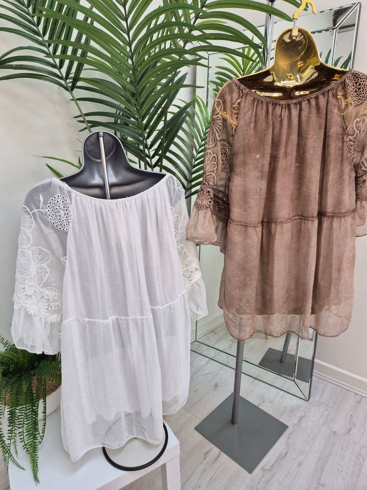 Florence Lace Top - (choose your Colour)