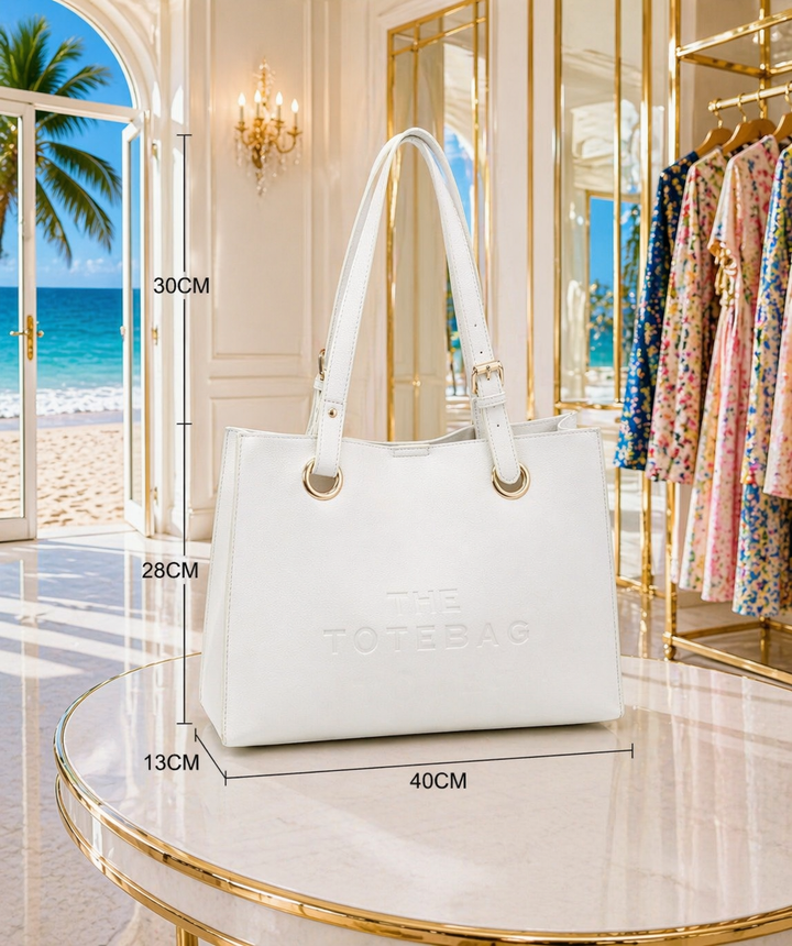 The Tote Bag - White