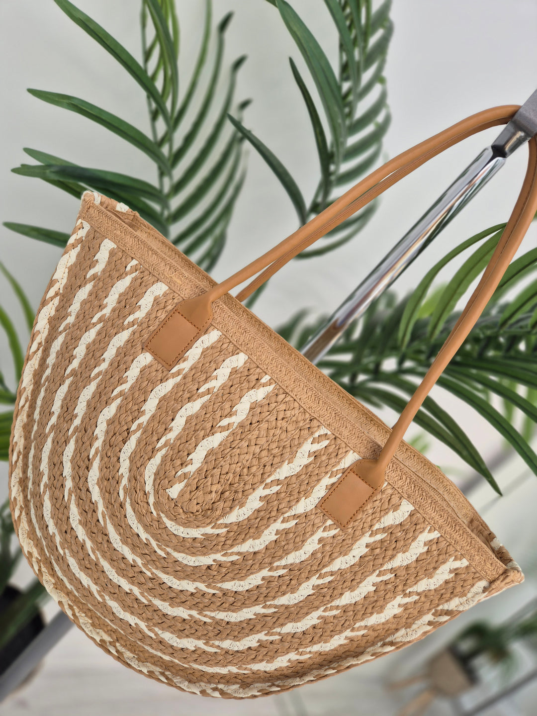 Two Tone Beach Bag