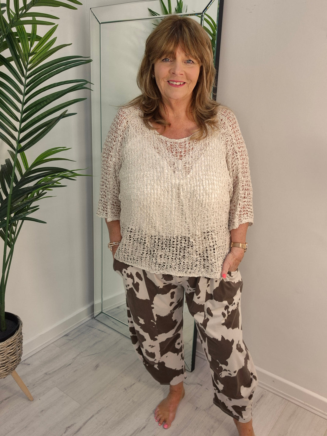 Poppy Popcorn Top - (choose your Colour) - Oversized