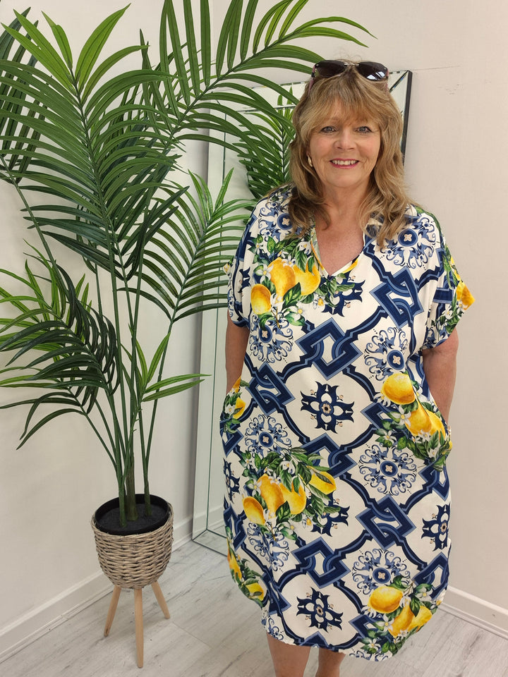 Santorini Midi Dress - (Loose Fit)