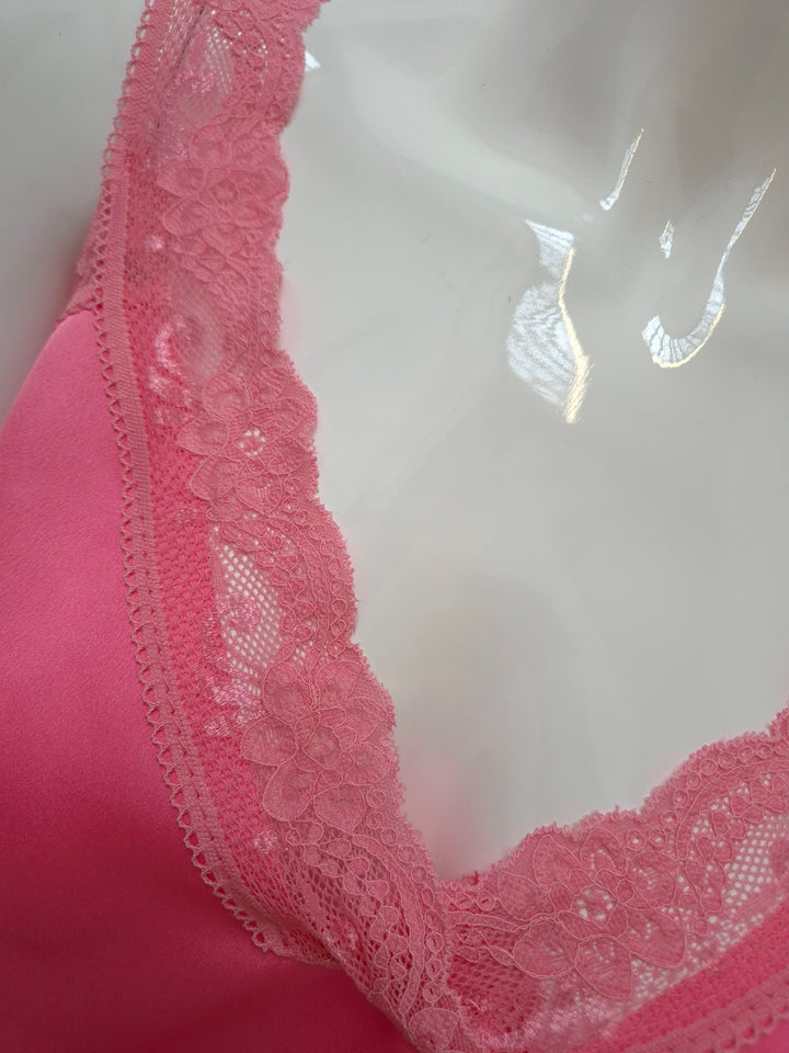 Linzi Lace Cami Top (Curvy) - (choose your Colour)