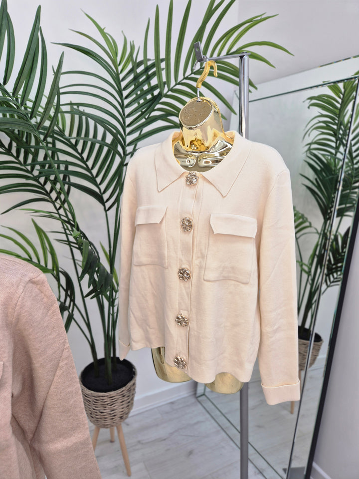 Baroque Buttoned Jacket/Cardigan - (choose your Colour & Size)