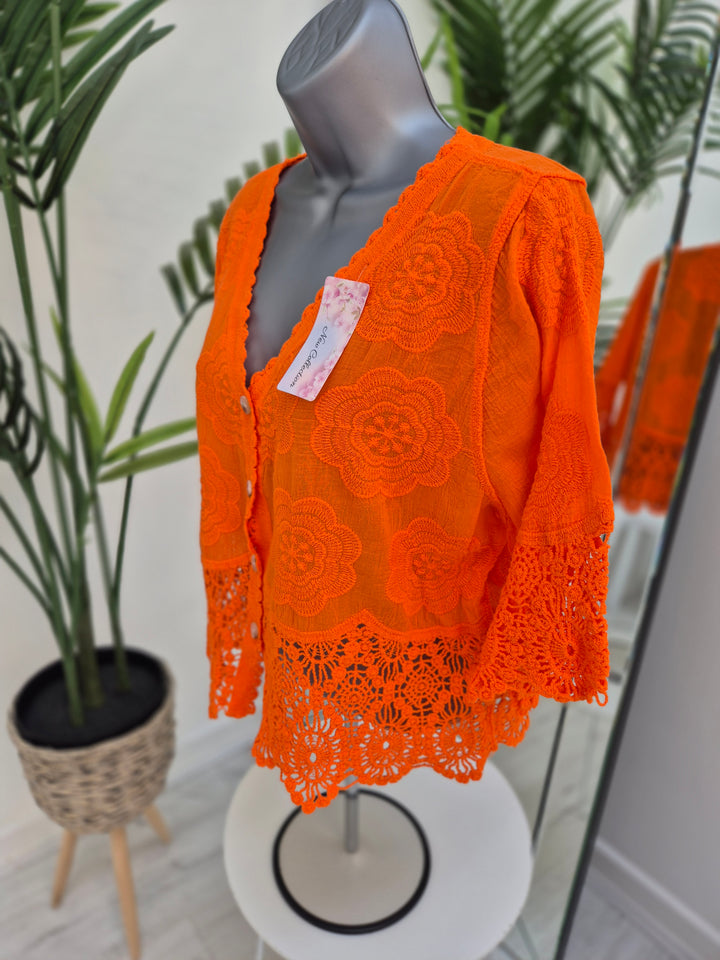 Florence Lace Top - (choose your Colour)