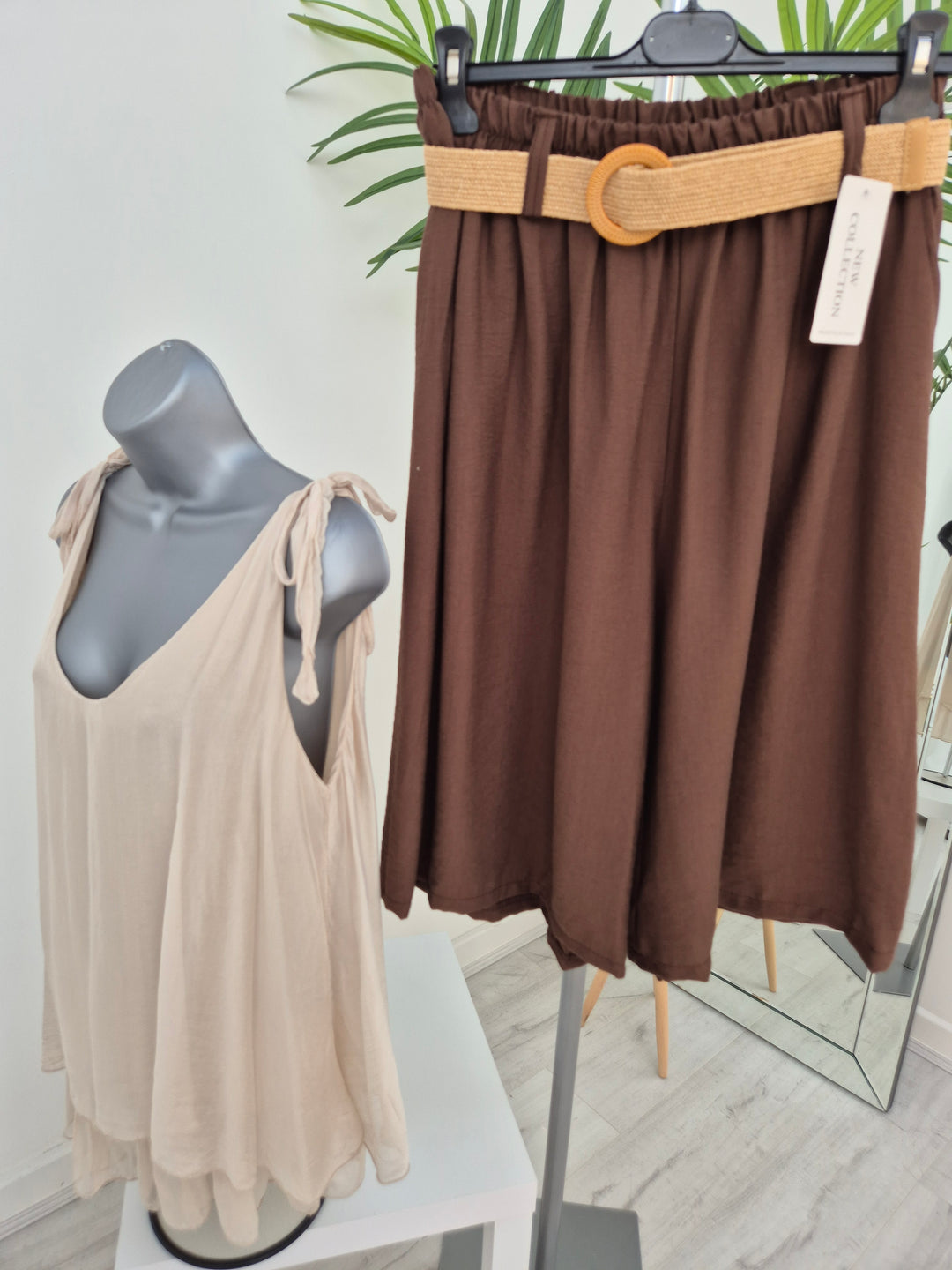 Portofino Silk Overlay Top - (choose your Colour) (One Size)