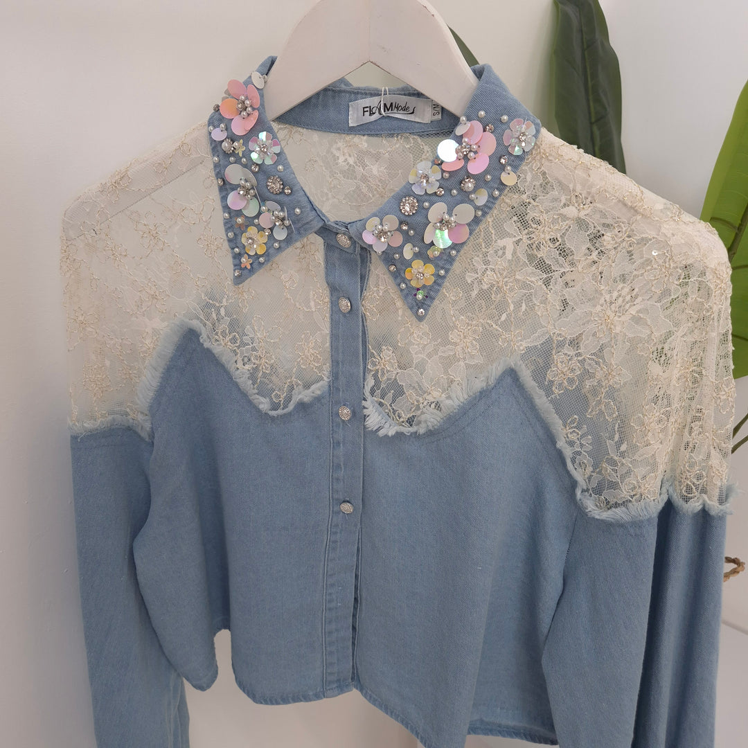 Darcy Lace Top - (choose your Size)