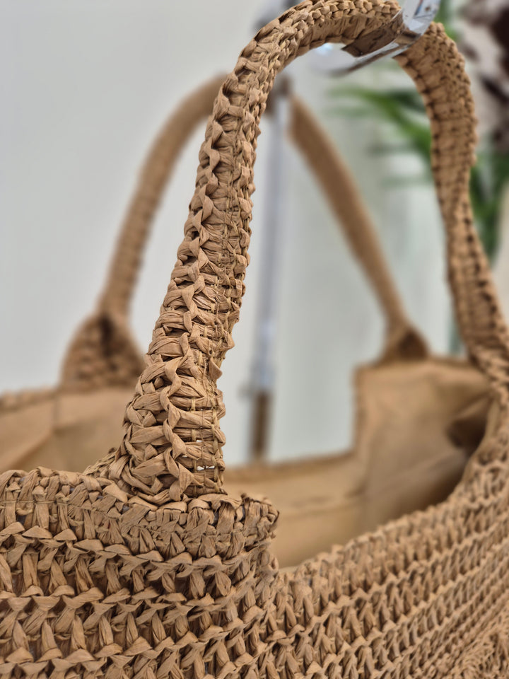 Sicily Raffia Bag - (choose your Colour)