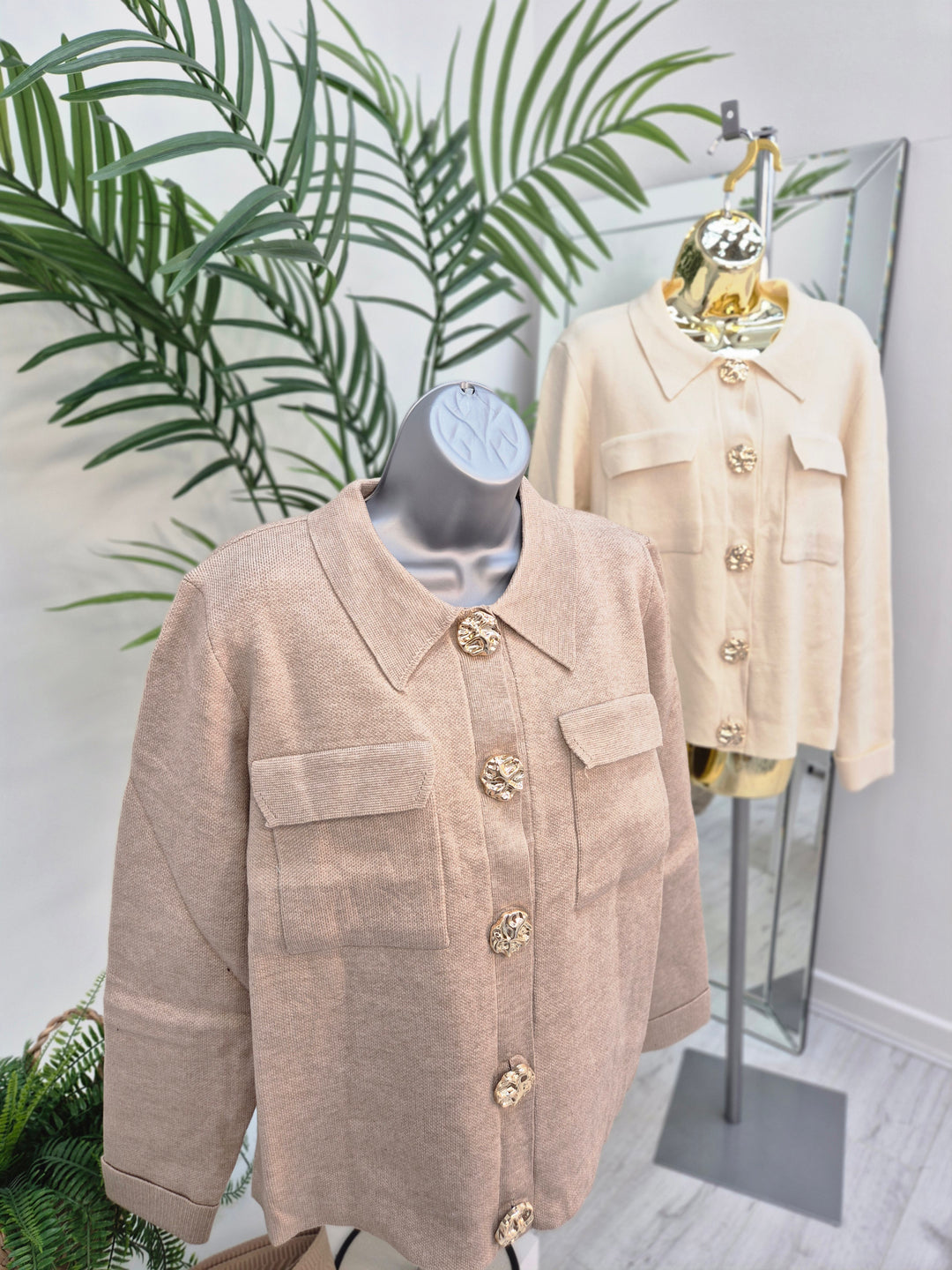 Baroque Buttoned Jacket/Cardigan - (choose your Colour & Size)
