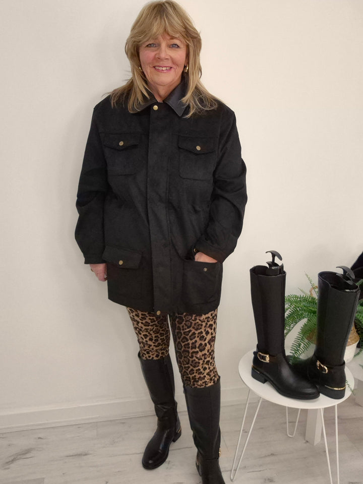 Fairfax Country Casual Jacket - Black - (choose your Size)