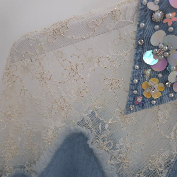 Darcy Lace Top - (choose your Size)