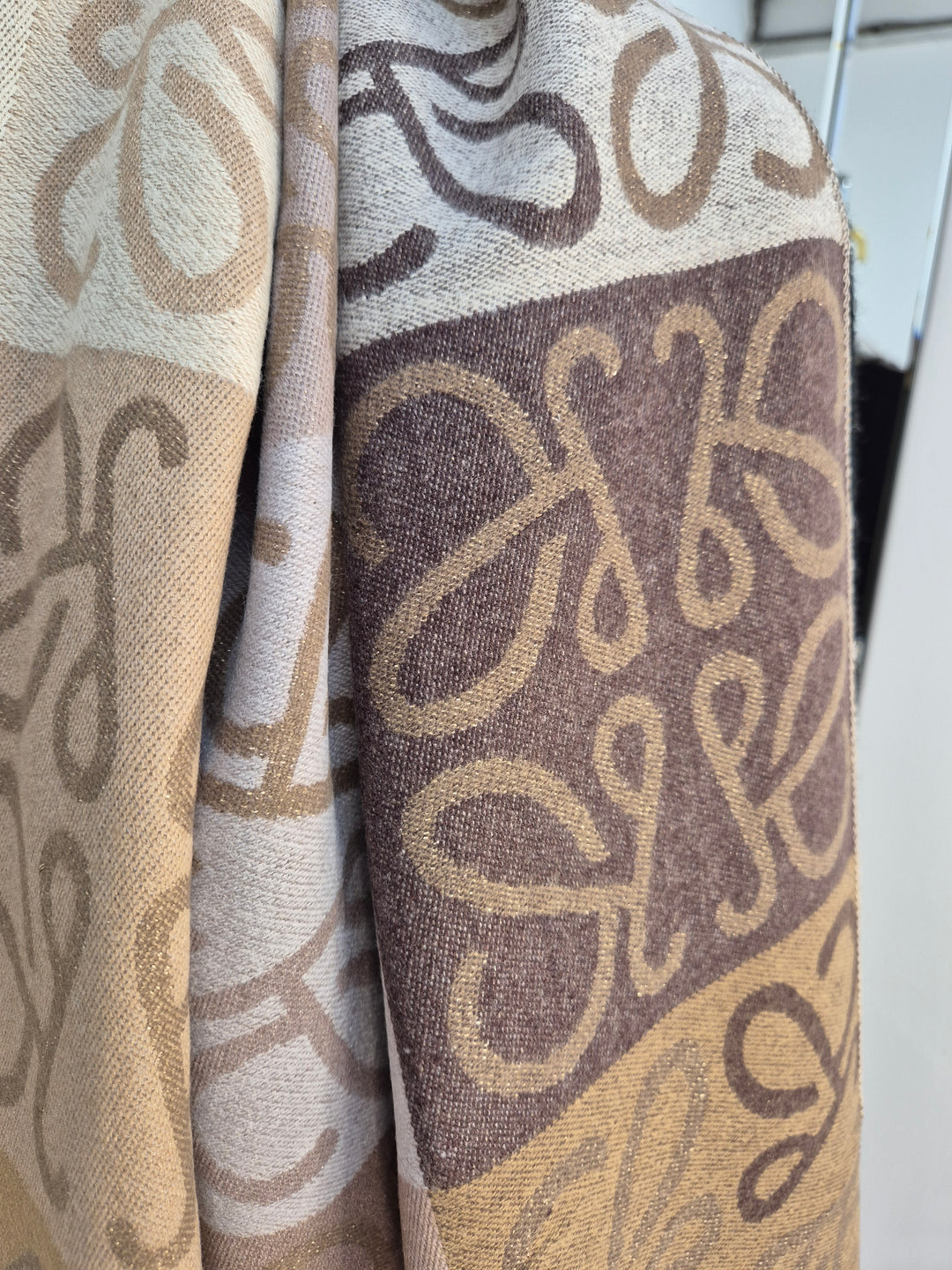 Super Soft Reversible Scarf with Fringing - Multi