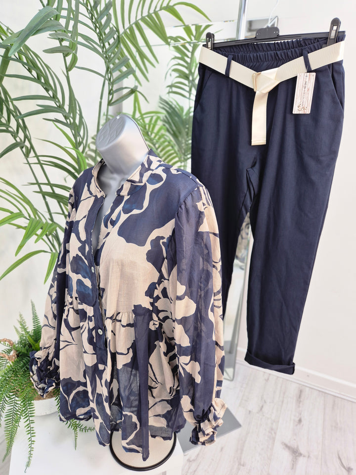 Alexis Blouse (choose your Colour/Design) - (fits from Size 12 to Size 18)