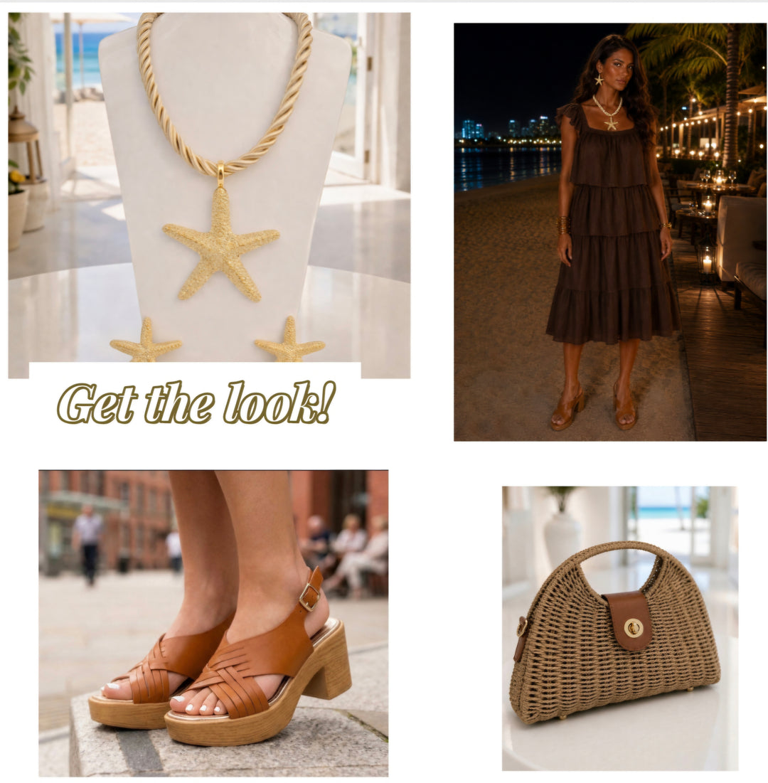 Ra Ra Bardot Dress - Chocolate (choose your Size)
