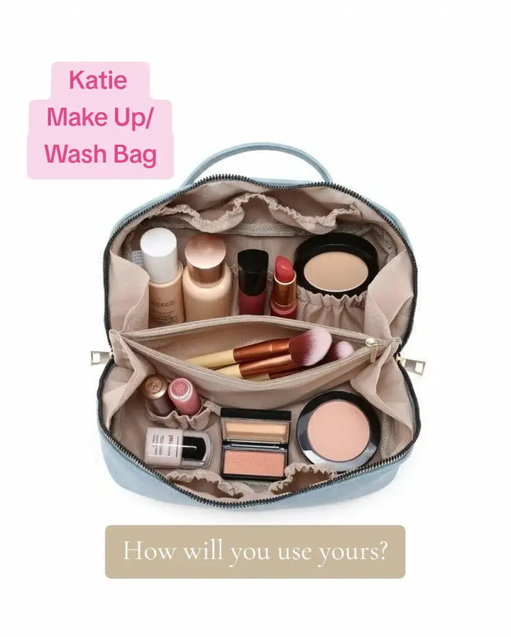 Katie Make Up / Wash Bags - (choose your Colour)