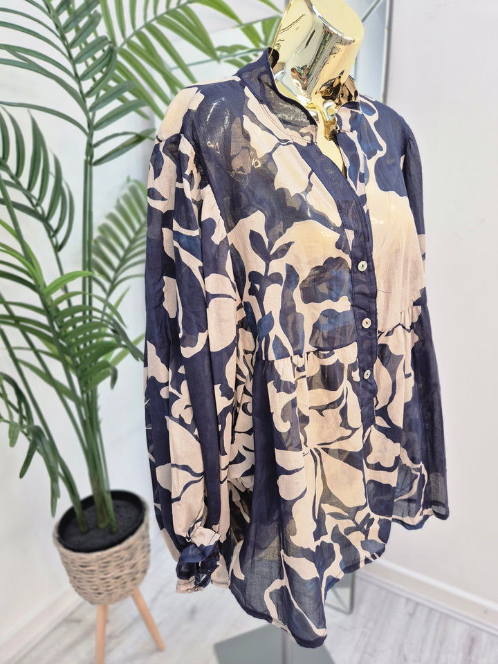 Alexis Blouse (choose your Colour/Design) - (fits from Size 12 to Size 18)