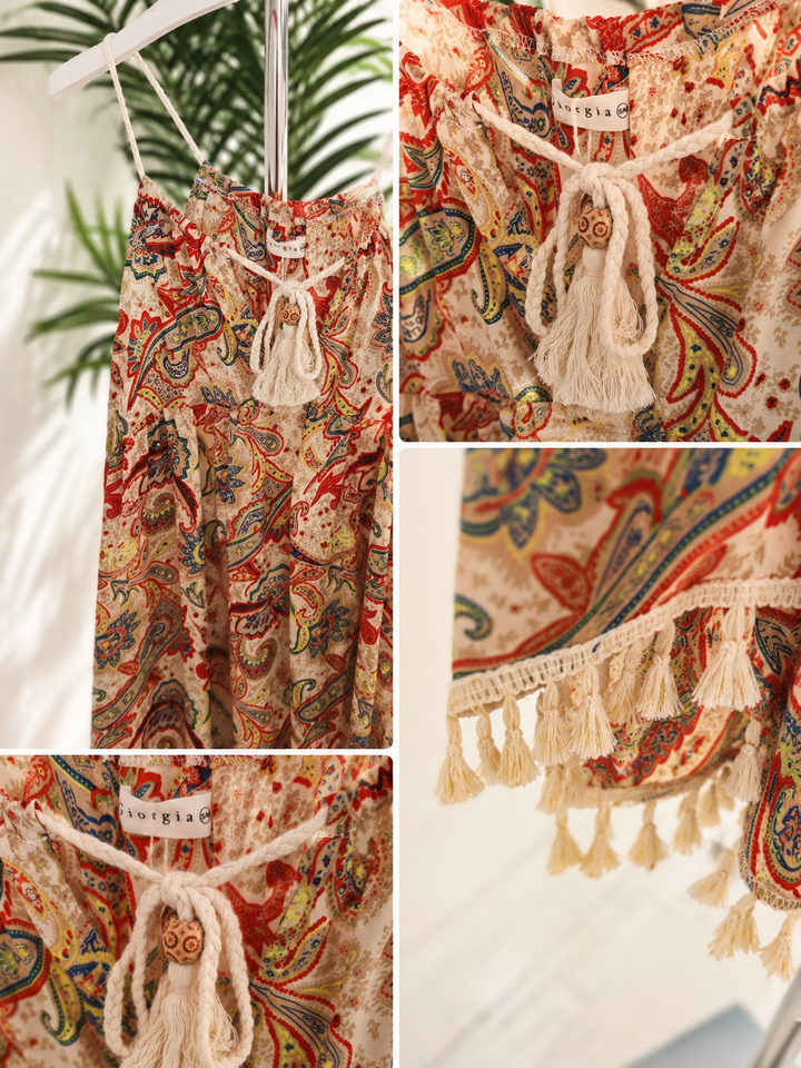 Paisley Beach Dress - (CHOOSE YOUR SIZE)
