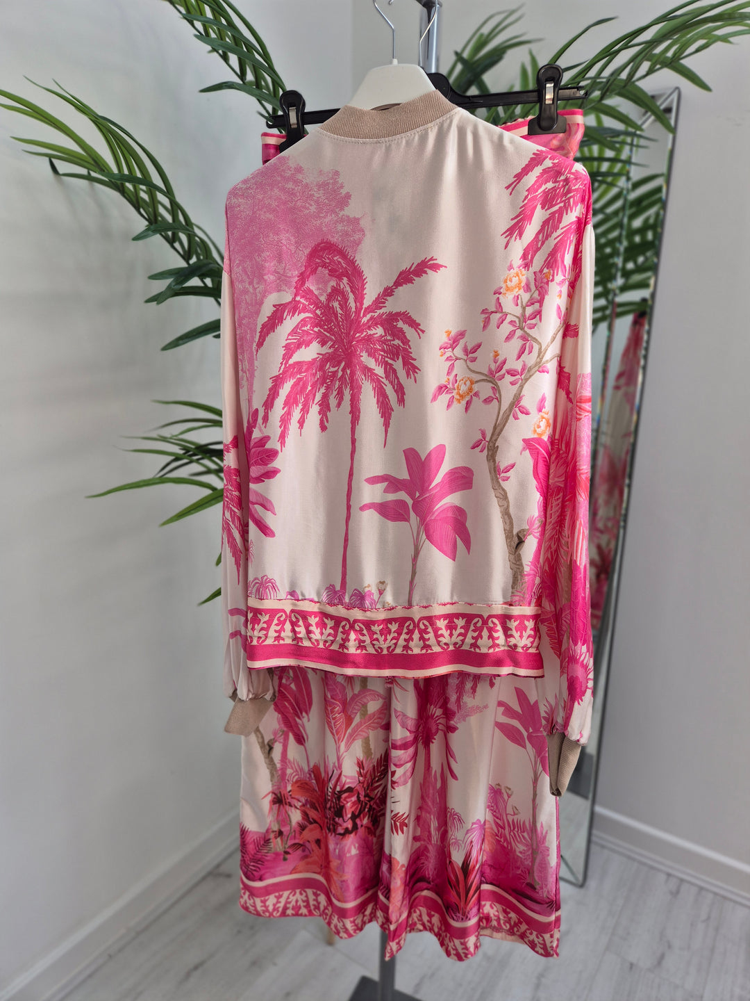Tropical Two Piece Co-ord Set (Trousers & Jacket) (choose your Colour)