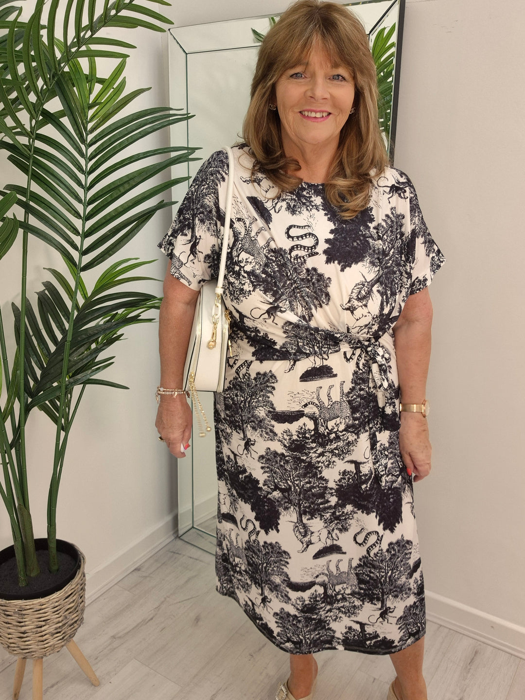 Jungle Tie Dress - (choose your Colour)
