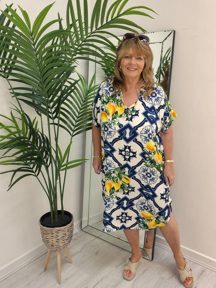 Santorini Midi Dress - (Loose Fit)