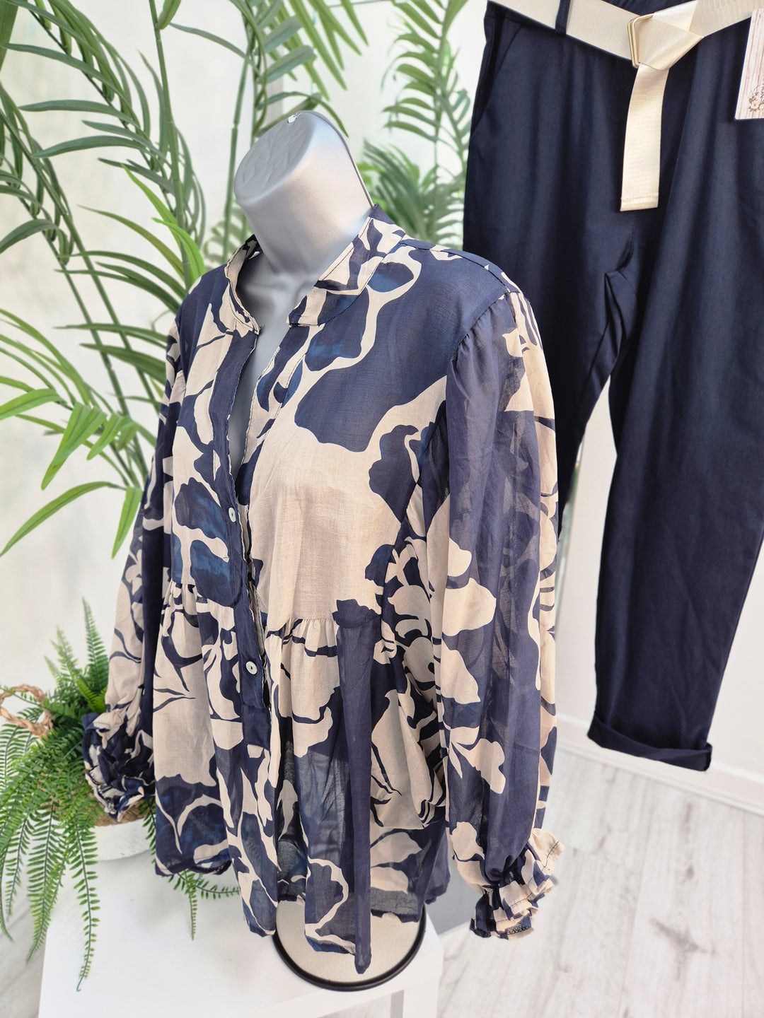 Alexis Blouse (choose your Colour/Design) - (fits from Size 12 to Size 18)