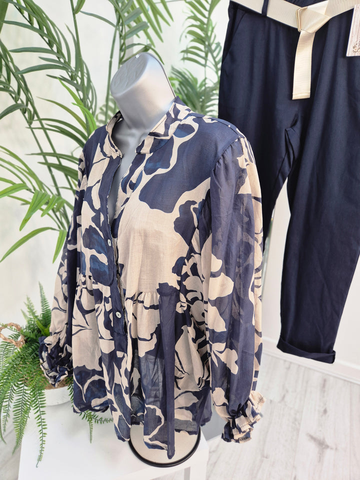 Alexis Blouse (choose your Colour/Design) - (fits from Size 12 to Size 18)