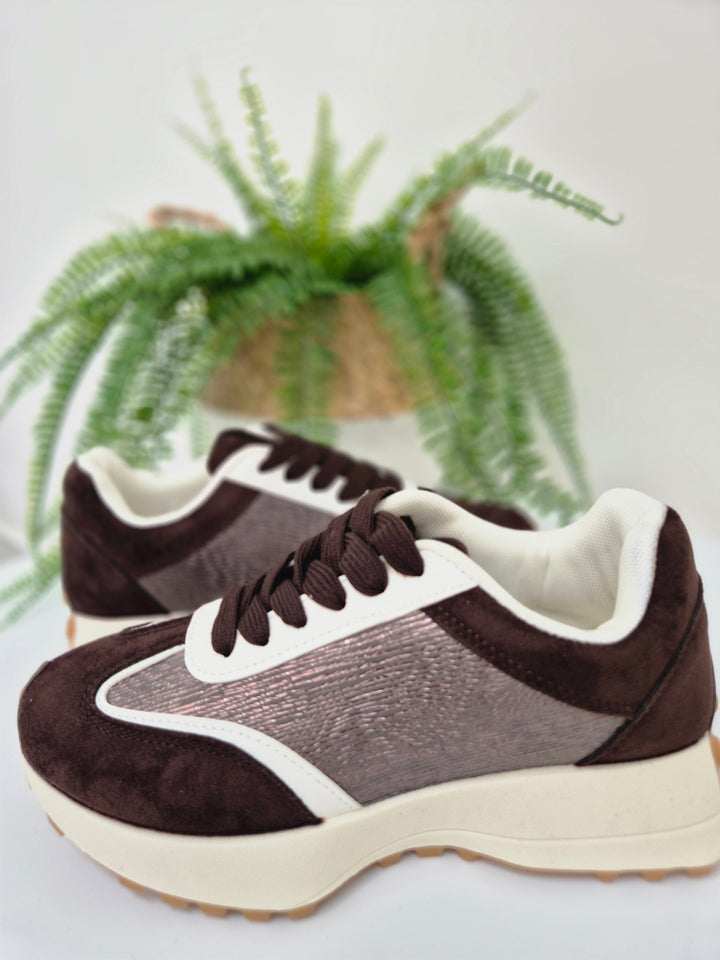 Balance Trainers - Chocolate - (choose your Size)