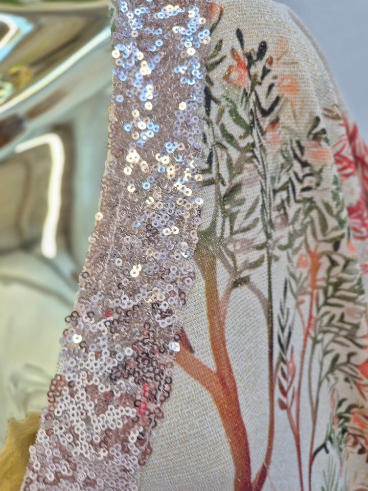 Carla Shimmer Dress - (choose your Design/Colour)