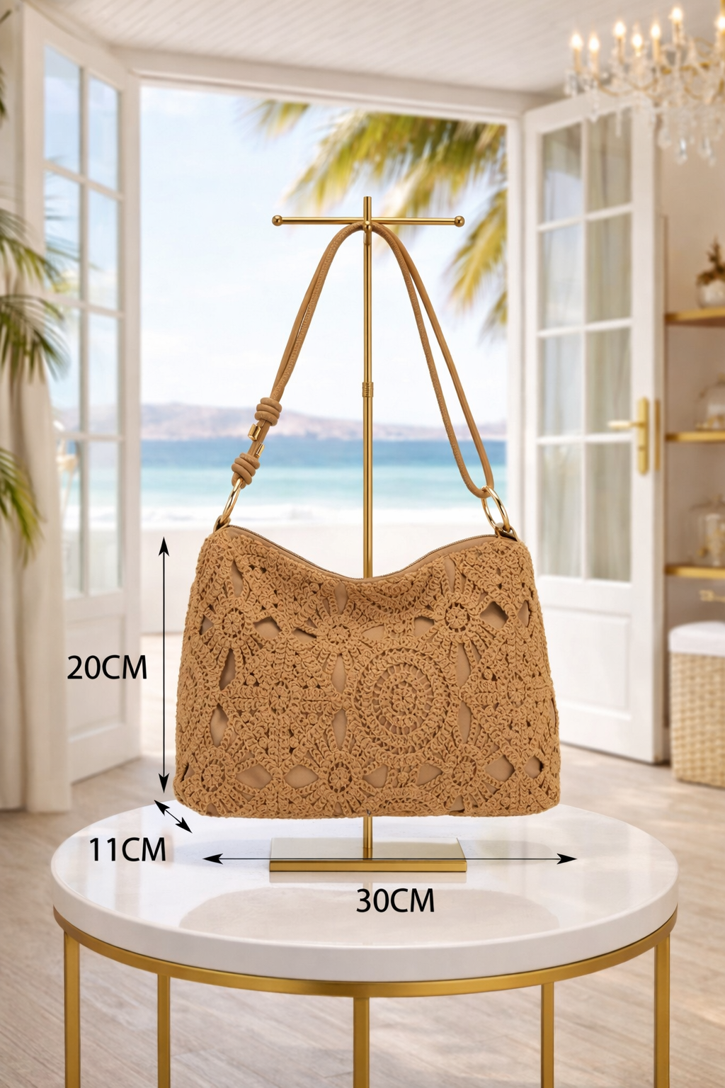 Casablanca Crochet Bag - (choose your colour)
