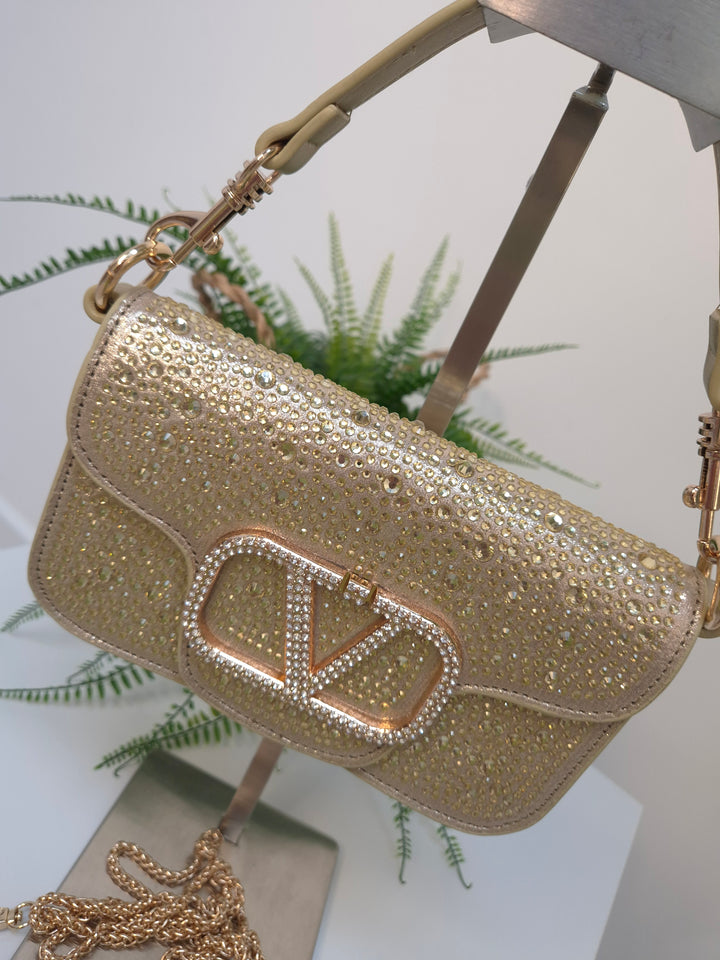 Crystal Bag - Gold