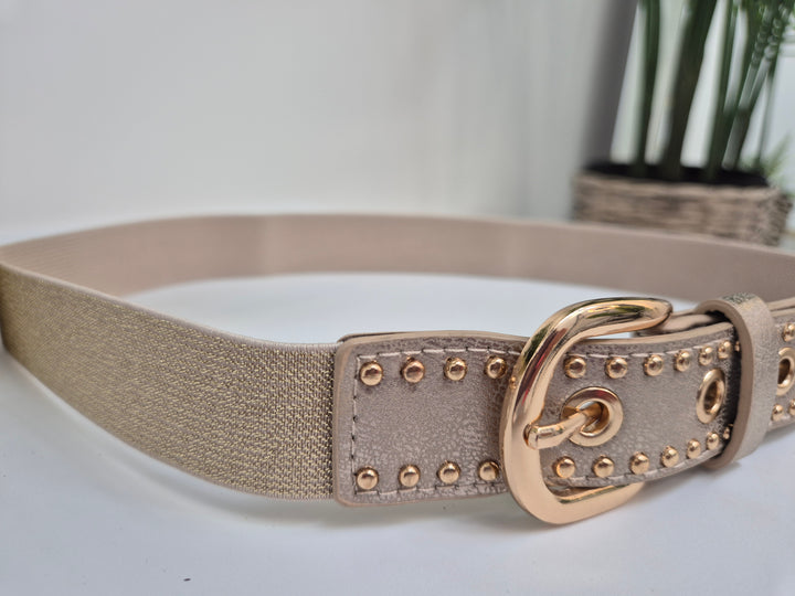 Stretchy Belt (Gold Tone) - (choose your Colour/Style)