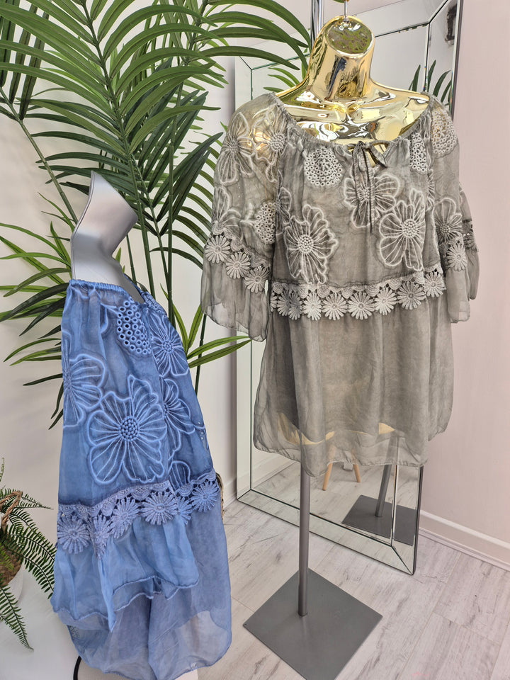 Florence Lace Top - (choose your Colour)