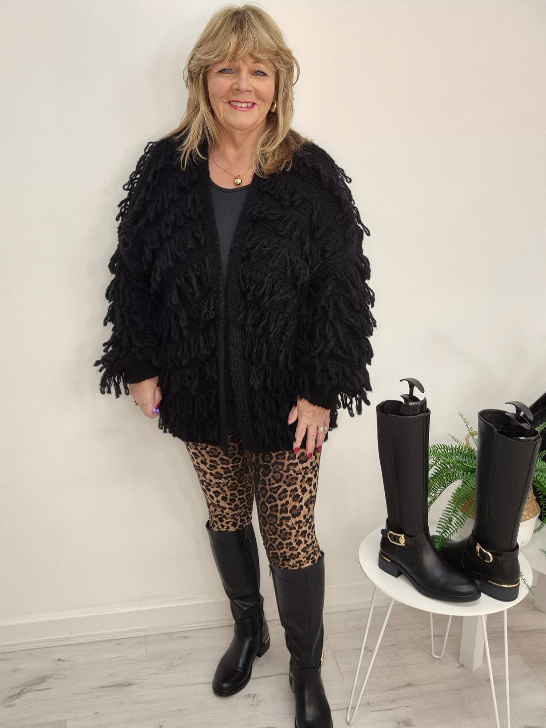 Lizzy Leopard Leggings (Soft Touch) - (choose your Size)