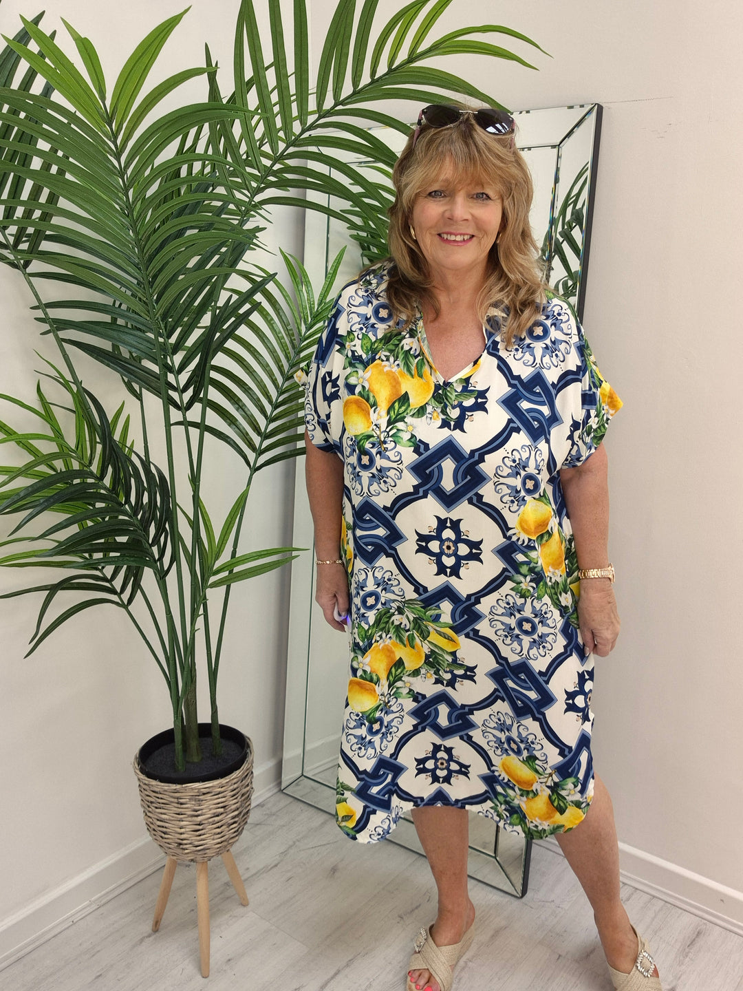 Santorini Midi Dress - (Loose Fit)