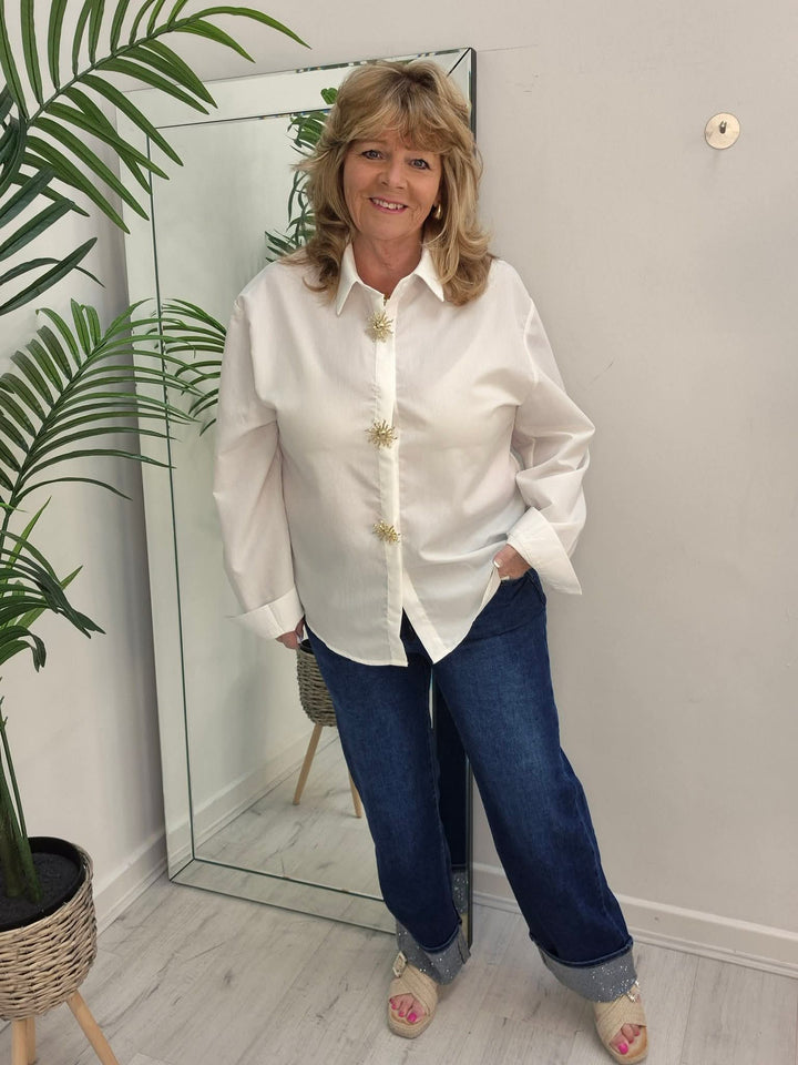 Sun Blouse (choose your Size) - White