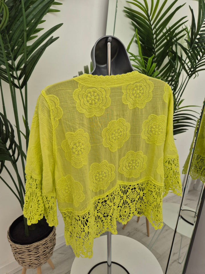 Florence Lace Top - (choose your Colour)