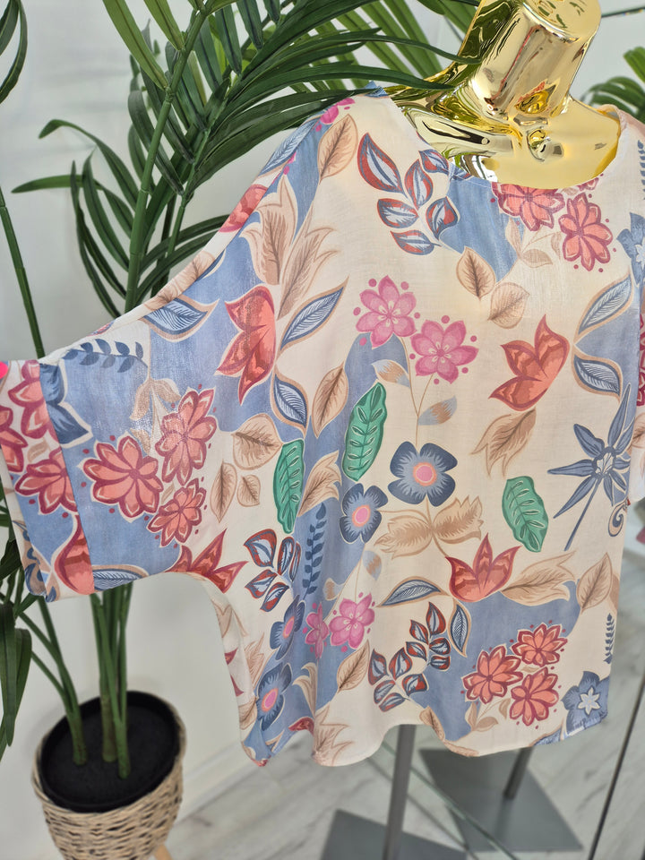 Ella Satin Top - (choose your Colour)
