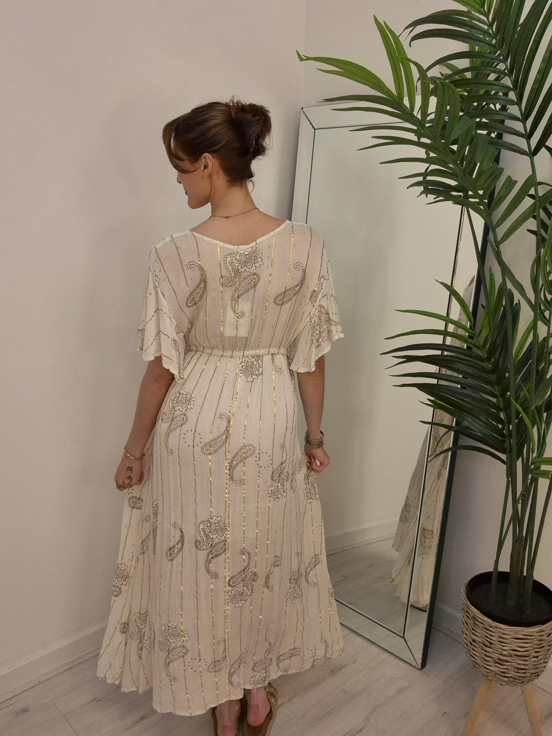 Bali Midi/Maxi Dress - Ivory