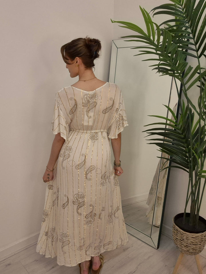 Bali Midi/Maxi Dress - Ivory