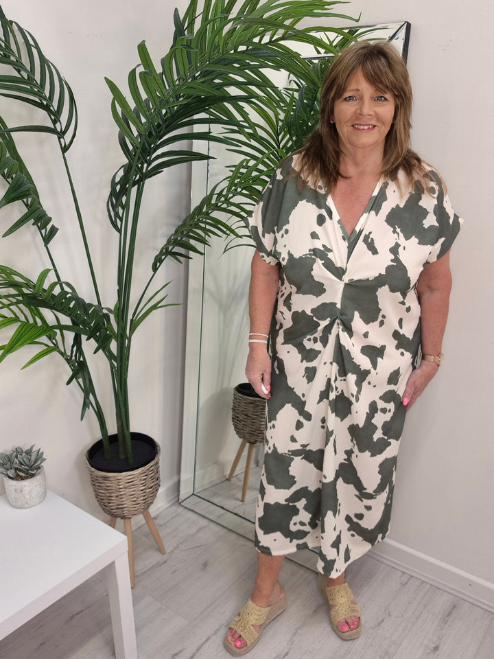 Maisy Moo Knot Dress - (choose your Colour)