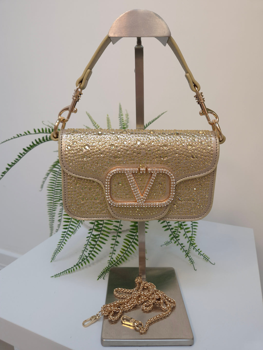 Crystal Bag - Gold