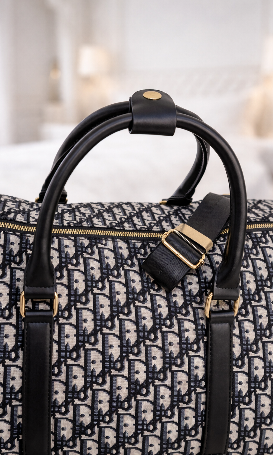 The Weekender - Overnight/Travel Bags - Black/Grey