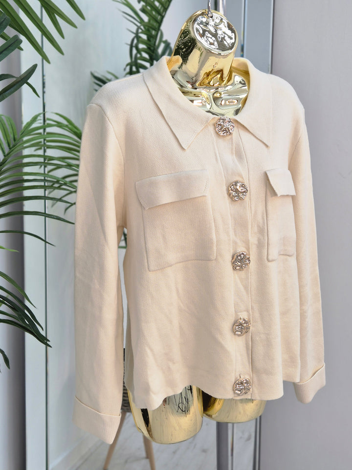 Baroque Buttoned Jacket/Cardigan - (choose your Colour & Size)