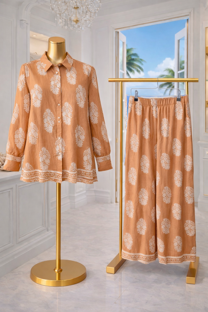 Lisbon Co-ord Two Piece Set - (choose your Colour & Size)