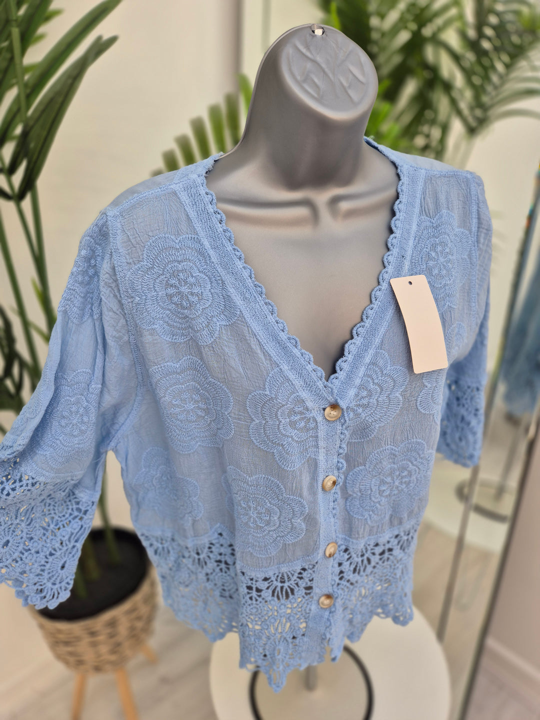 Florence Lace Top - (choose your Colour)