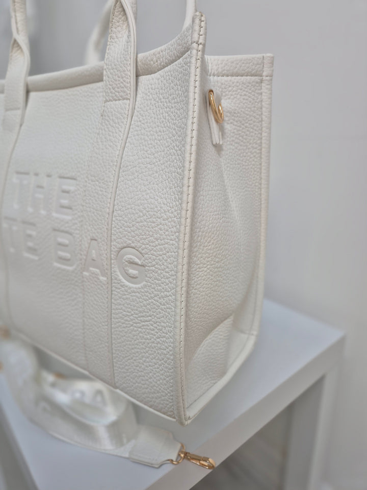The Tote Bag - Large Size - White