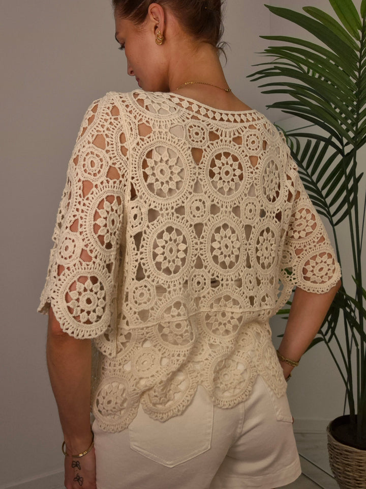 Ibiza Crochet Top - (choose your Colour)